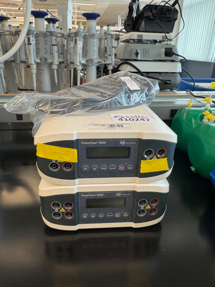 Image of Life Technologies PowerEase 300W Electrophoresis Power Supplies - Qty 2